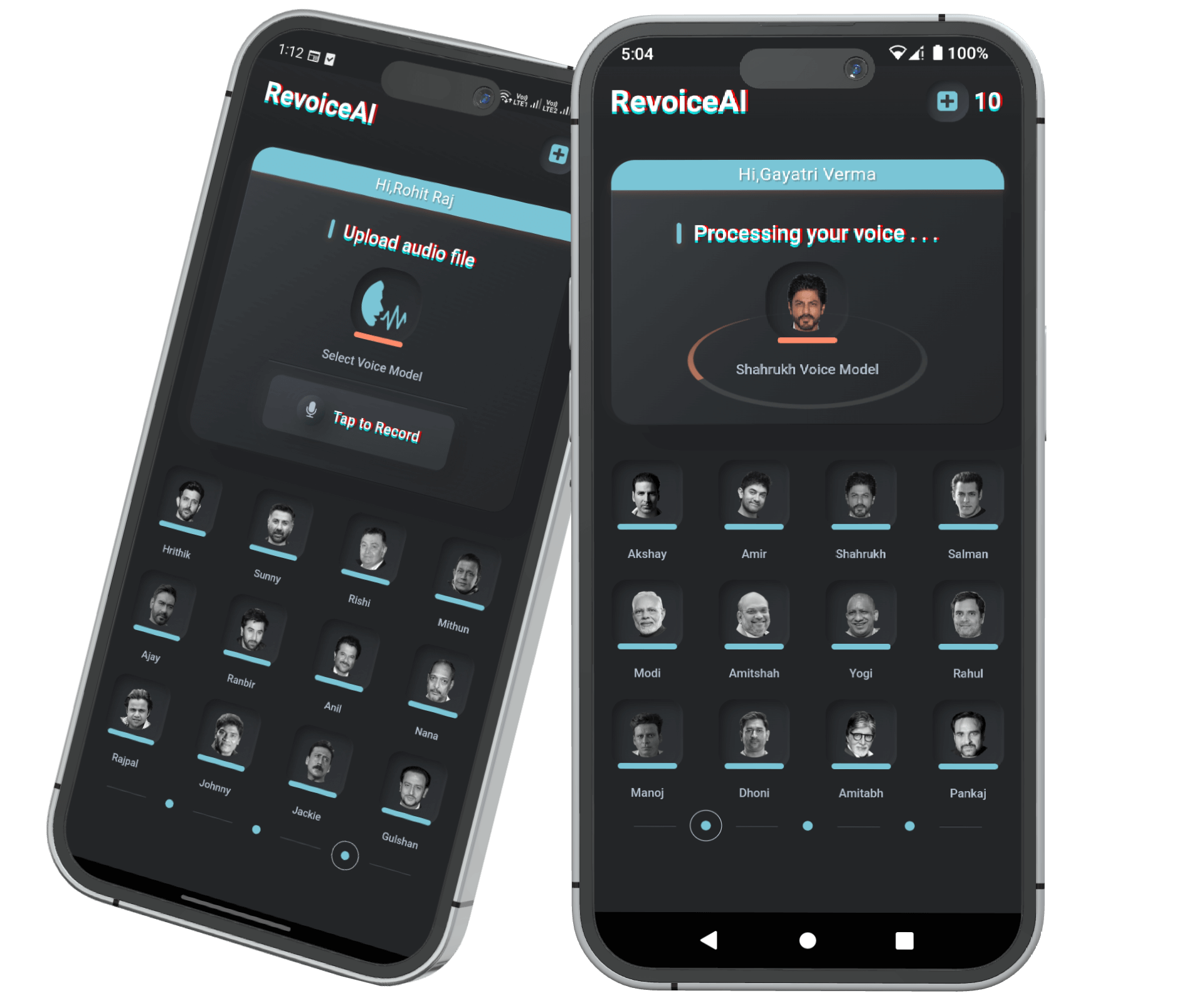 RevoiceAI - AI Voice Clone App